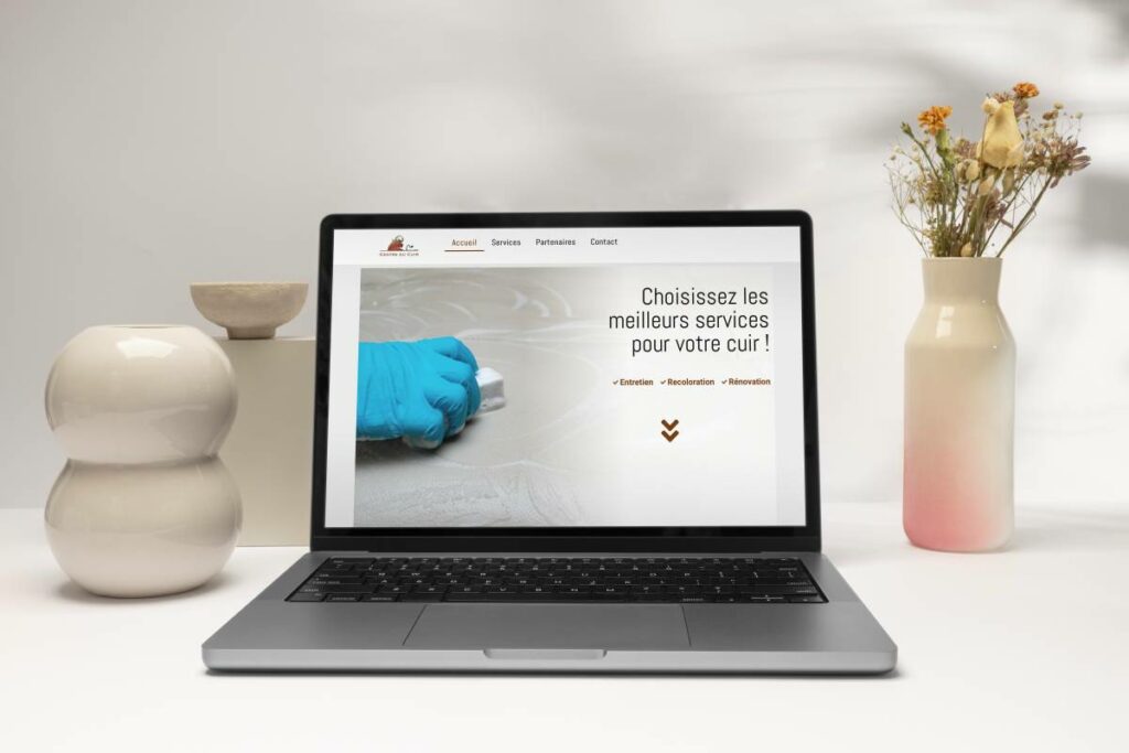 Création d'un site internet pour Centre du Cuir