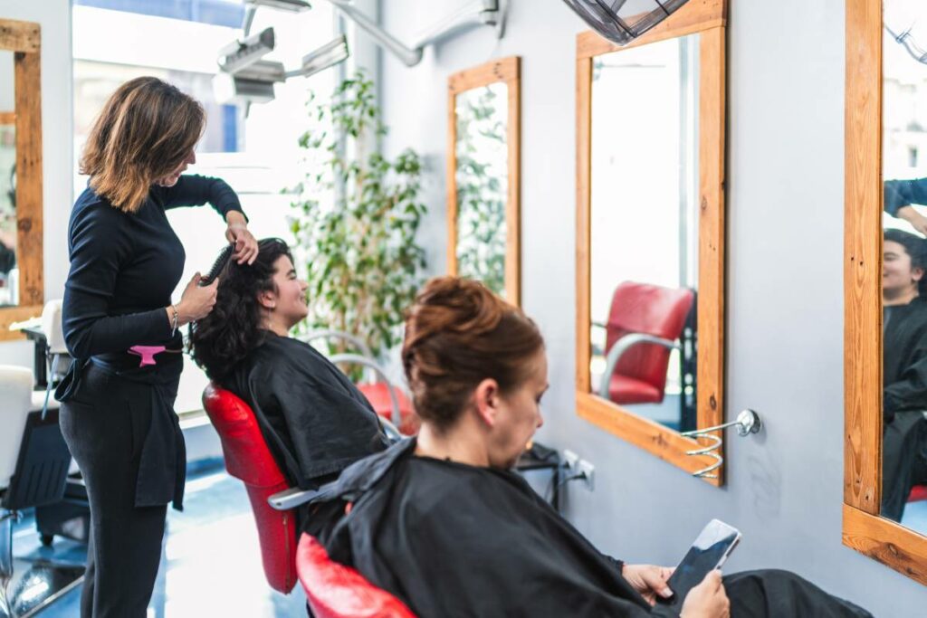 Création de site web pour salon de coiffure - Domino Com