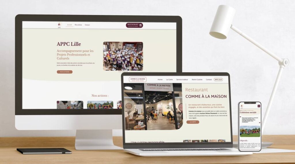 Création du site de APPC Lille